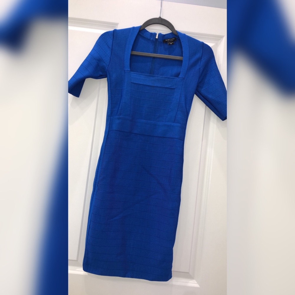 Marciano blue dress